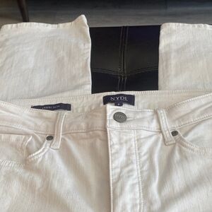 NYDJ Women's Cream Slim Jeans